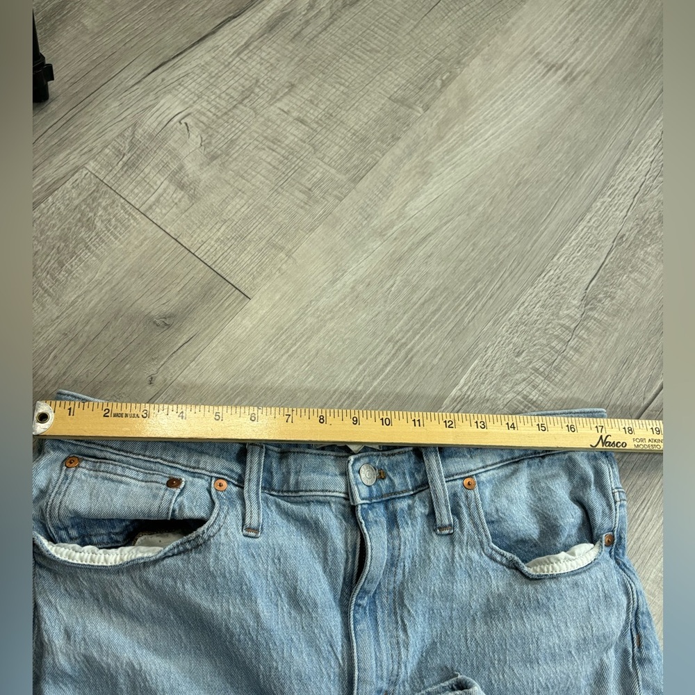 Madewell The High Rise Slim Crop BoyJean Size 32P - Picture 5 of 6